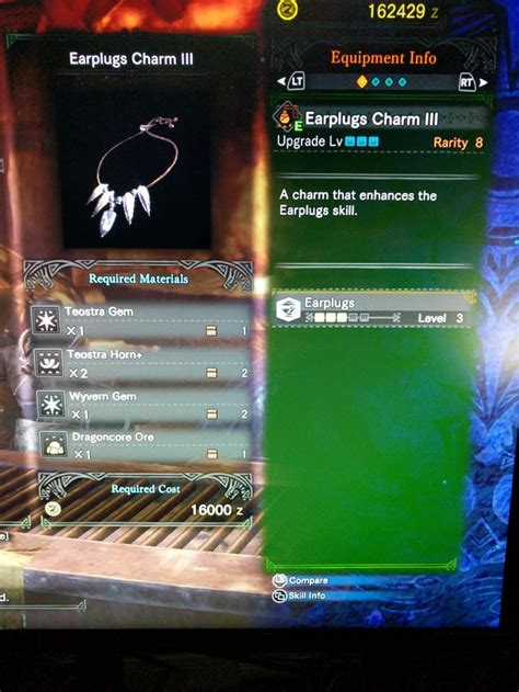 mhw earplug charm upgrades.